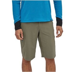 NEW Patagonia Mens Size 34 Landfarer Bike Shorts Basin Green